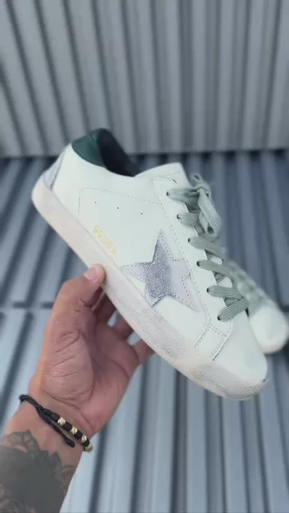 Golden Goose Verde con Gris