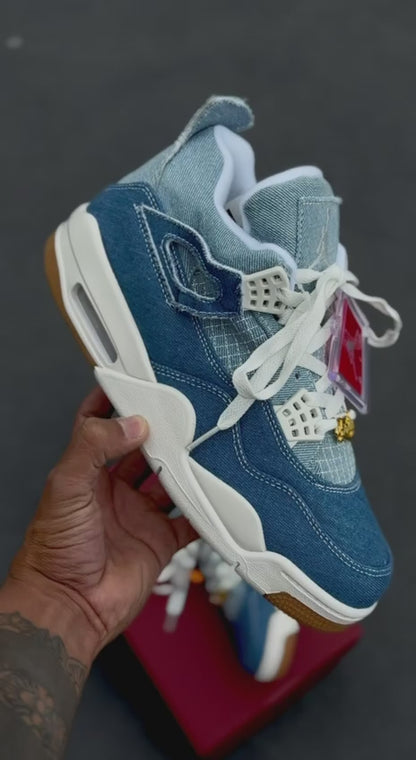 Nike Air Jordan 4 Retro WMNS "Denim Worn Blue"