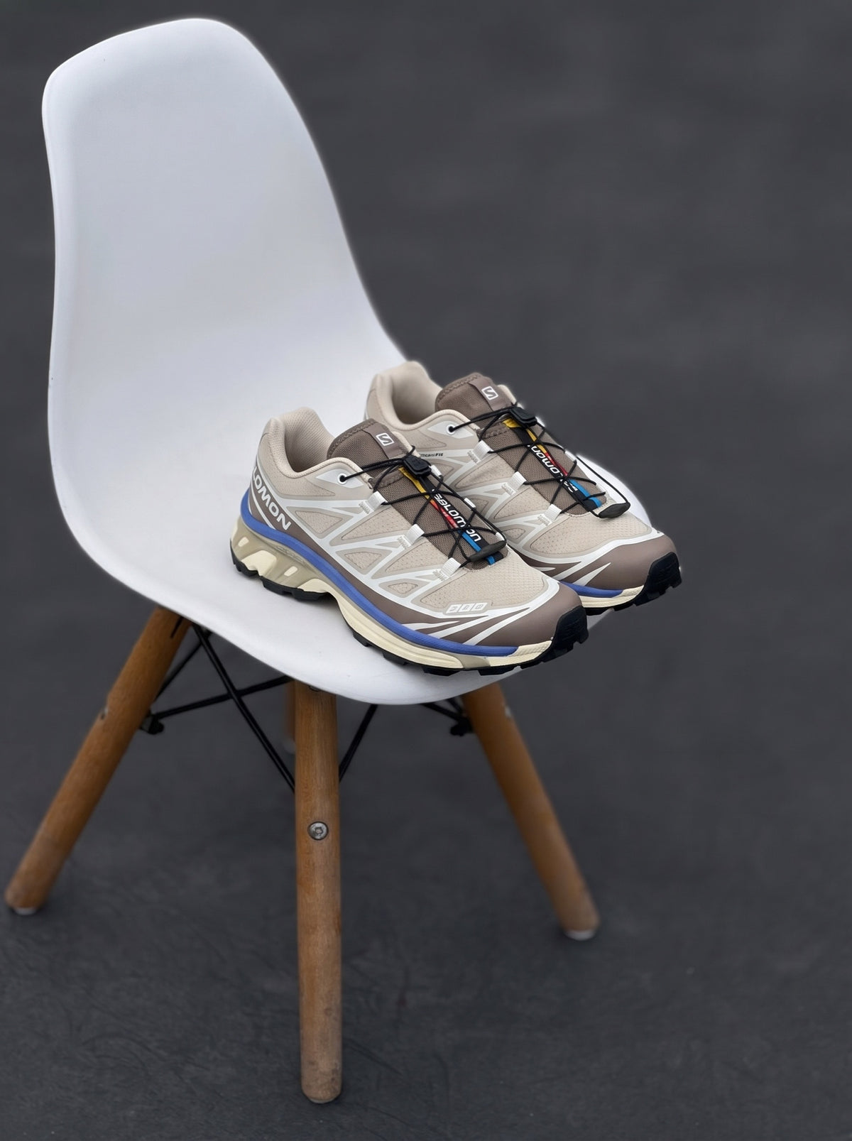 Salomon XT-6 Beige Cafe Azul