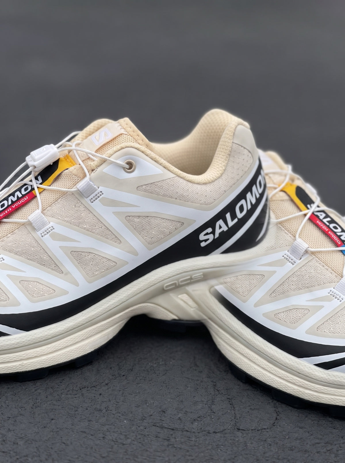 Salomon XT-6 Crema Negra