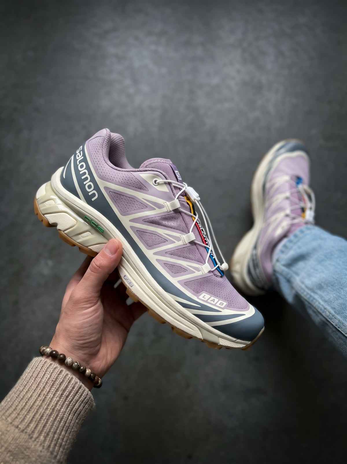 Salomon XT-6 Lila Gris