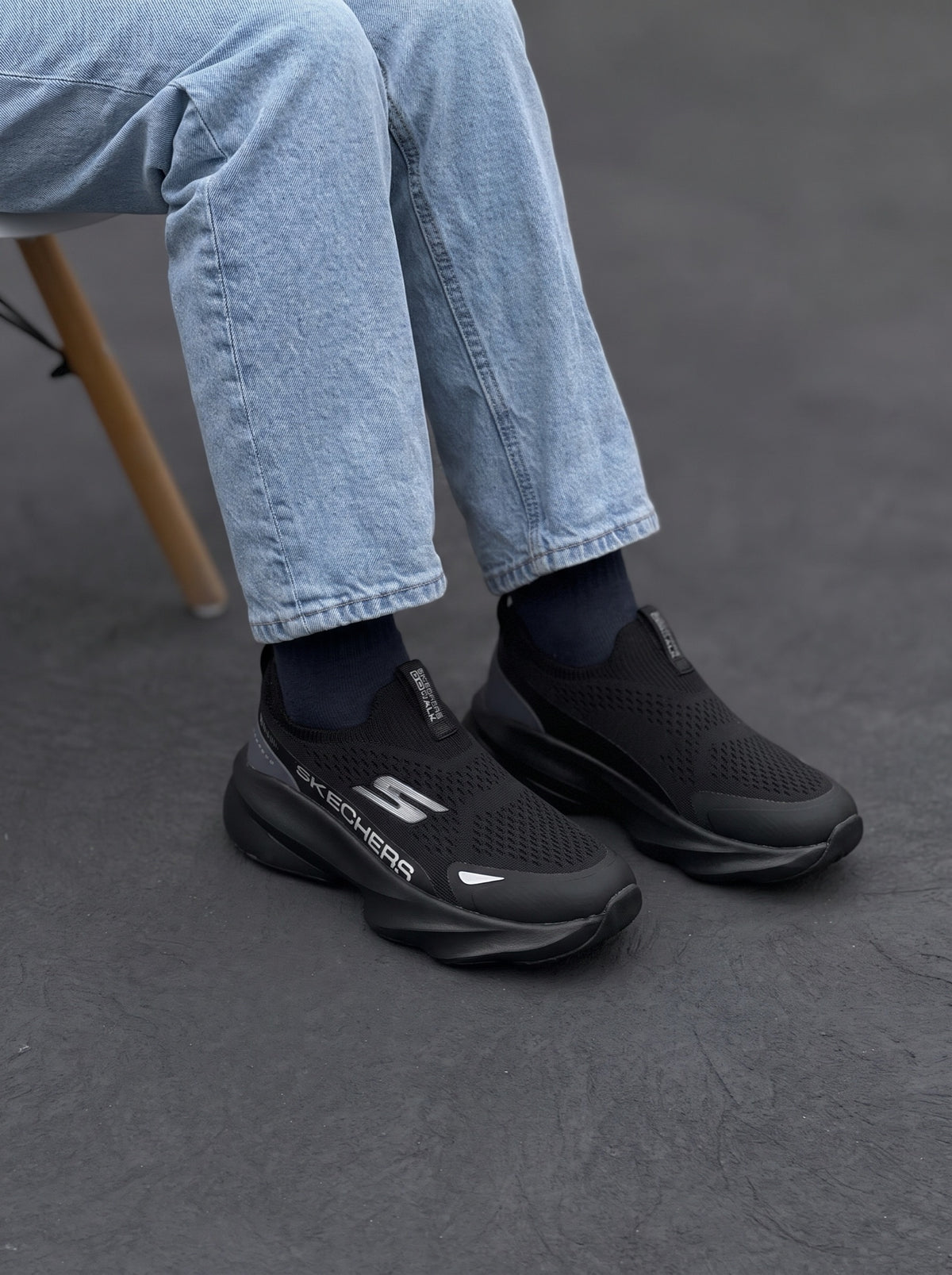 Skechers Go Walk Slip-On Negra