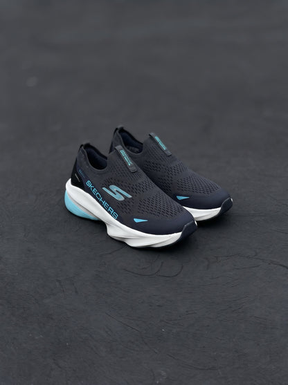 Skechers Go Walk Slip-On Negra Celeste
