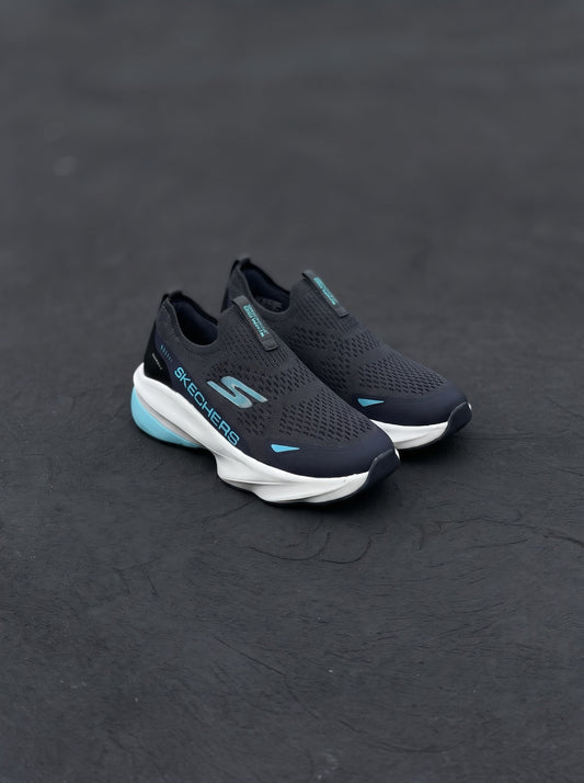 Skechers Go Walk Slip-On Negra Celeste