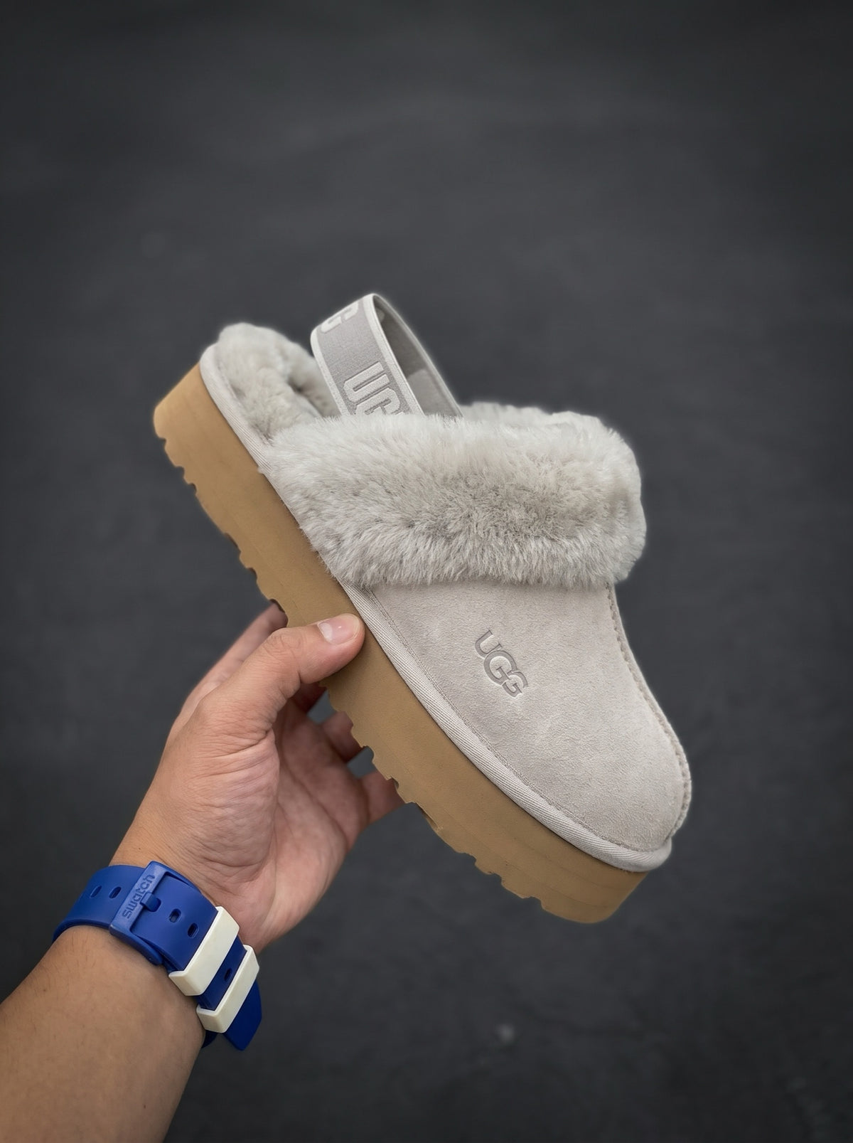 UGG Disquette Gris Perla