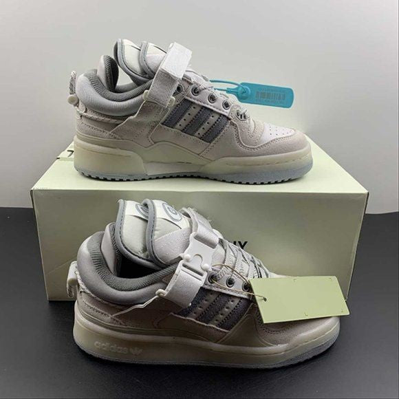 Adidas Forum Buckle Low Bad Bunny Gris foto 3