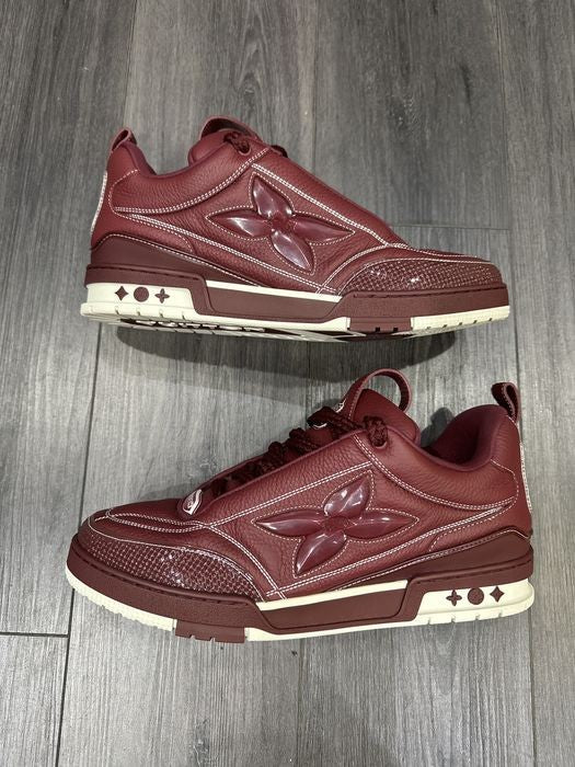 Louis Vuitton Skate Trainer Vinotinto foto 2