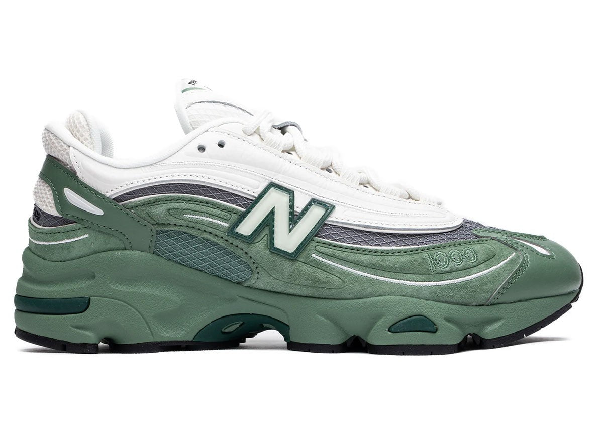 New Balance 1000 Verde / Crema foto 2