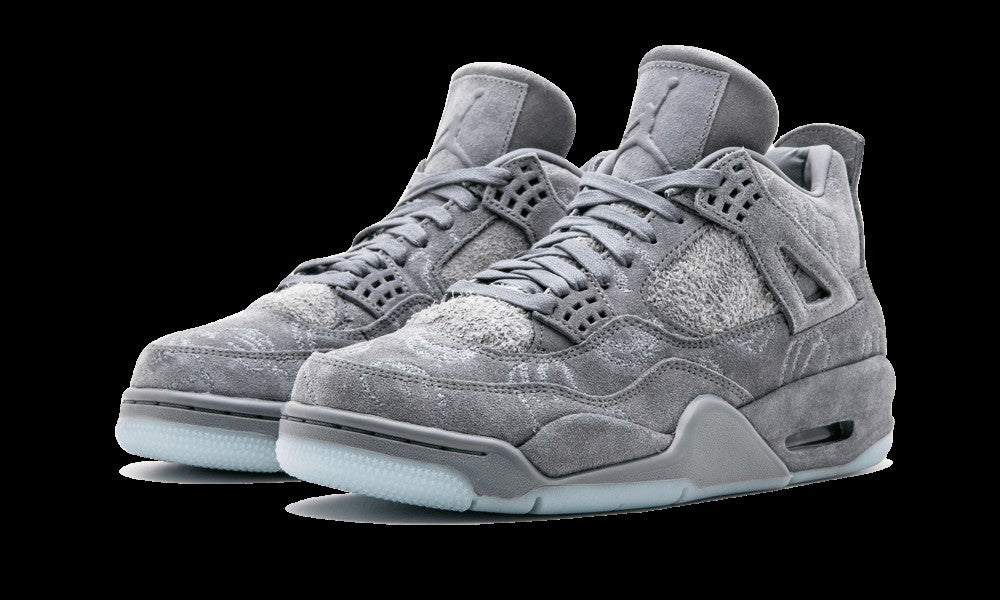 Nike Air Jordan 4 x KAWS Gris foto 3