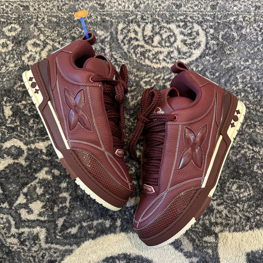 Louis Vuitton Skate Trainer Vinotinto foto 1