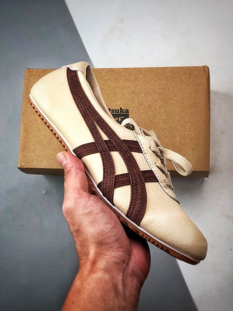 Onitsuka Tiger Mexico 66 Crema / Café foto 2