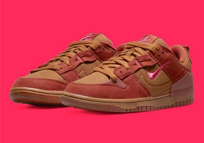 Nike Dunk Low Disrupt Café / Rosa foto 2