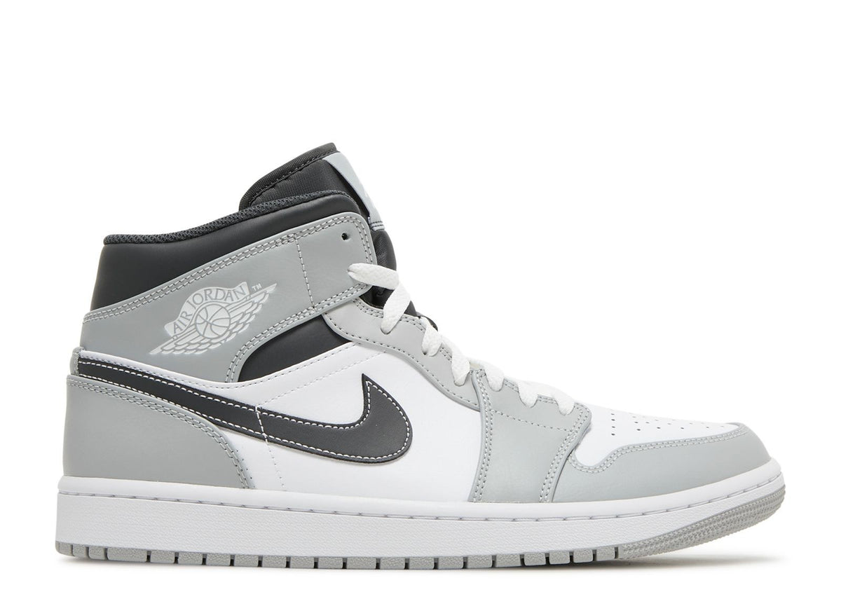 Nike Air Jordan 1 Mid Light Smoke Grey foto 3