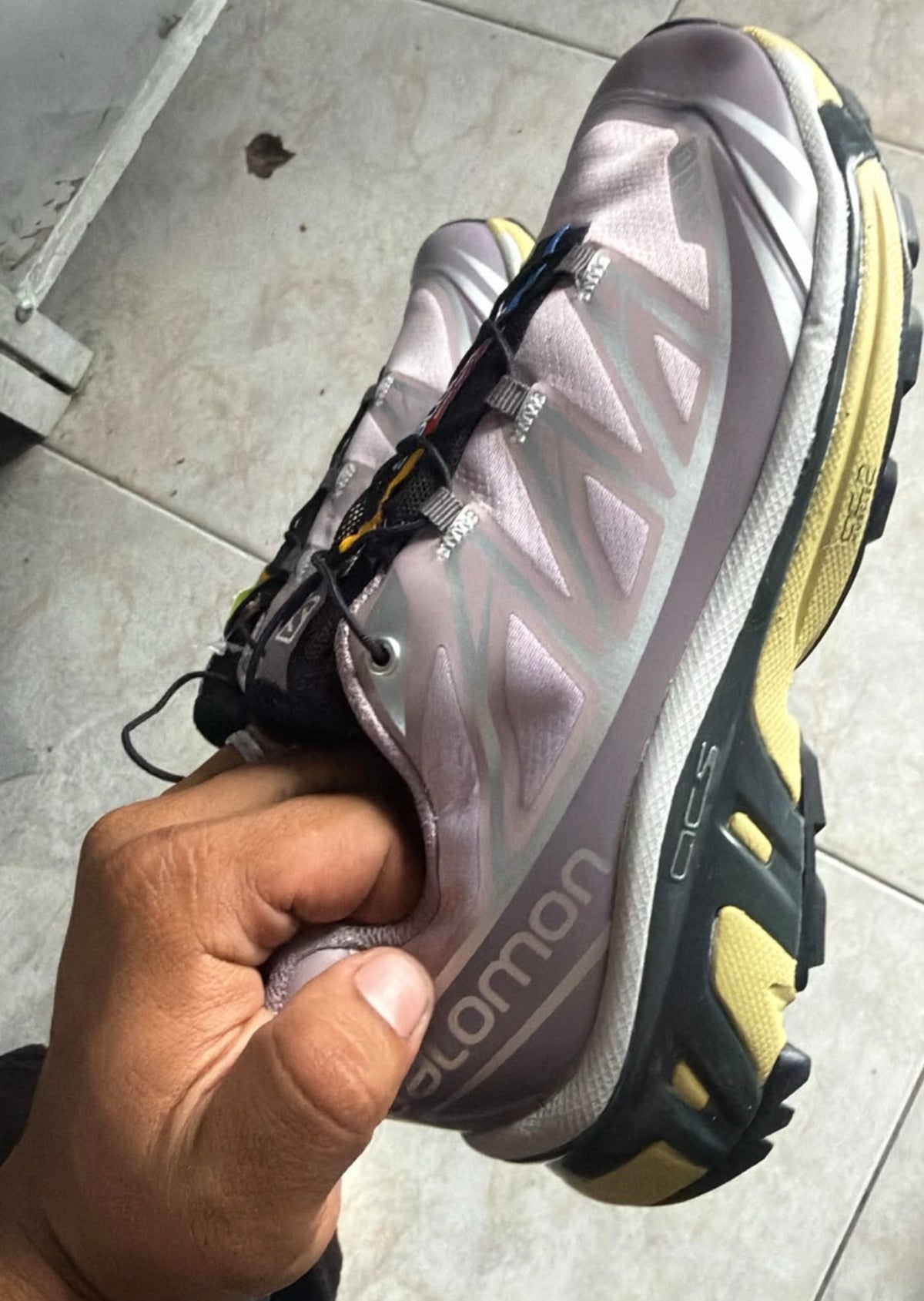 Salomon XT-6 Lila / Plata foto 2