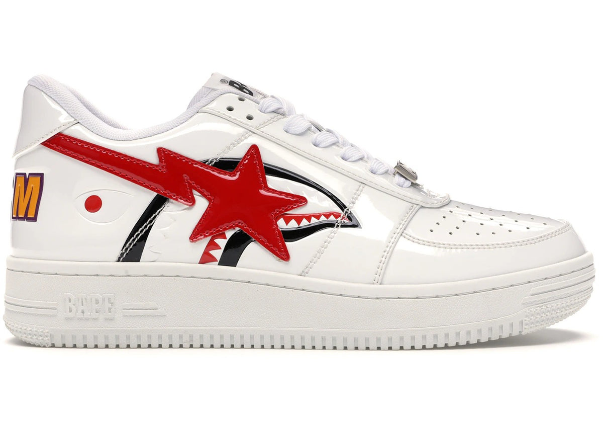 Bape Sta Shark Blanca / Roja foto 1