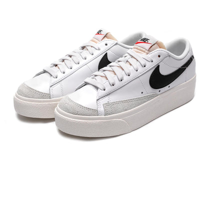 Nike Blazer Low Platform Blanca foto 3