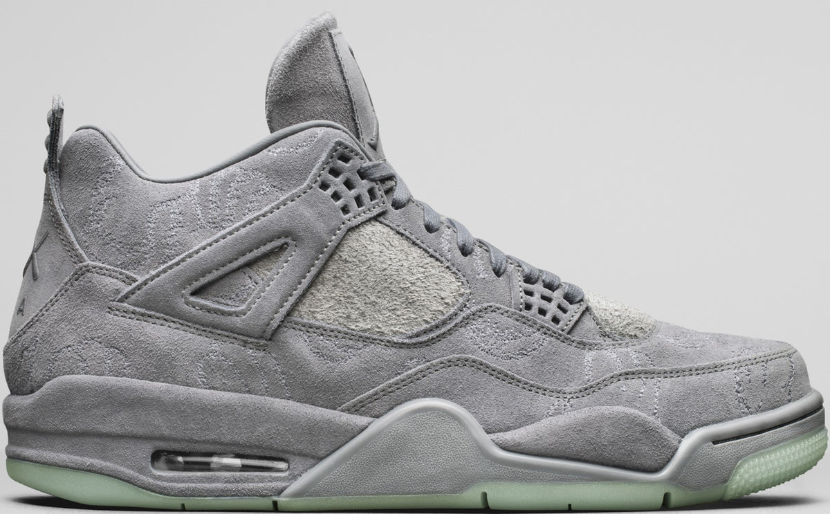 Nike Air Jordan 4 x KAWS Gris foto 2